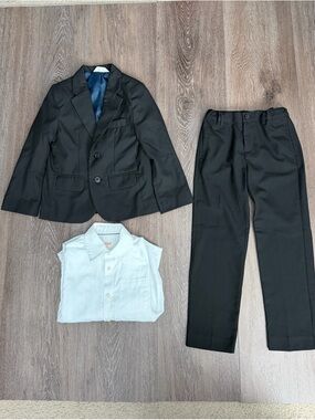 Cat & Jack Boys' Suit Jacket, Pants & Shirt